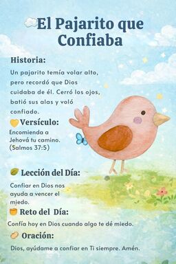 Fe y confianza en Dios 1
