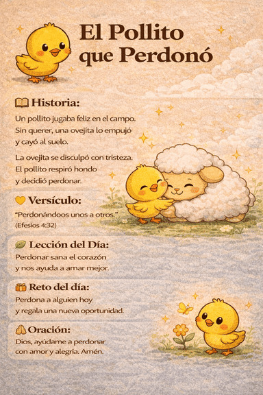 Perdón y nuevo comienzo 1